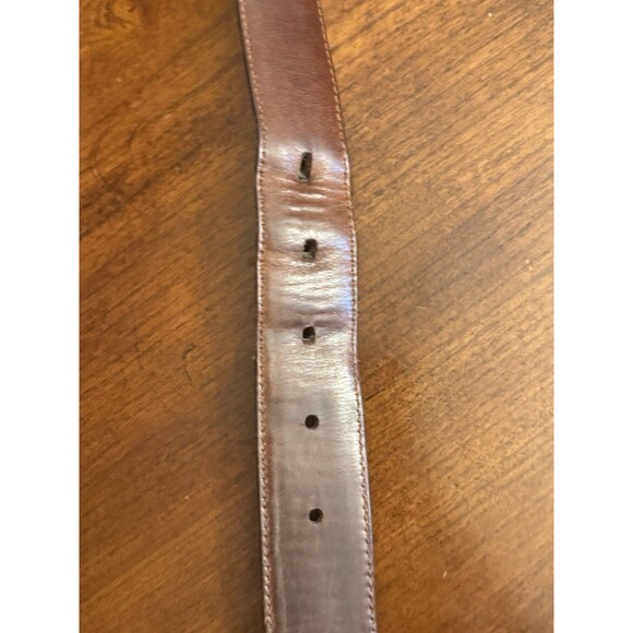 Cole Haan Men’s Genuine Leather Belt A09022 Crafted In USA Size 95/38 - Picture 3 of 8